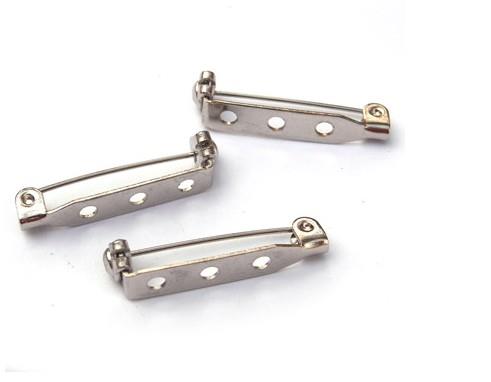 WOT findings, barpins, 32 mm. Silver. 4 pack.