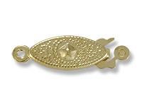 WOT Findings Gold Fish-hook Clasp 4 Pack