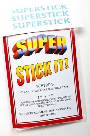 Super Stick-It! 1" x 3" Double Sided Tape