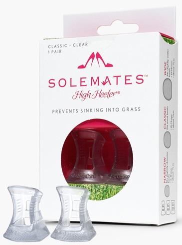 SoleMates Classic Clear High Heeler