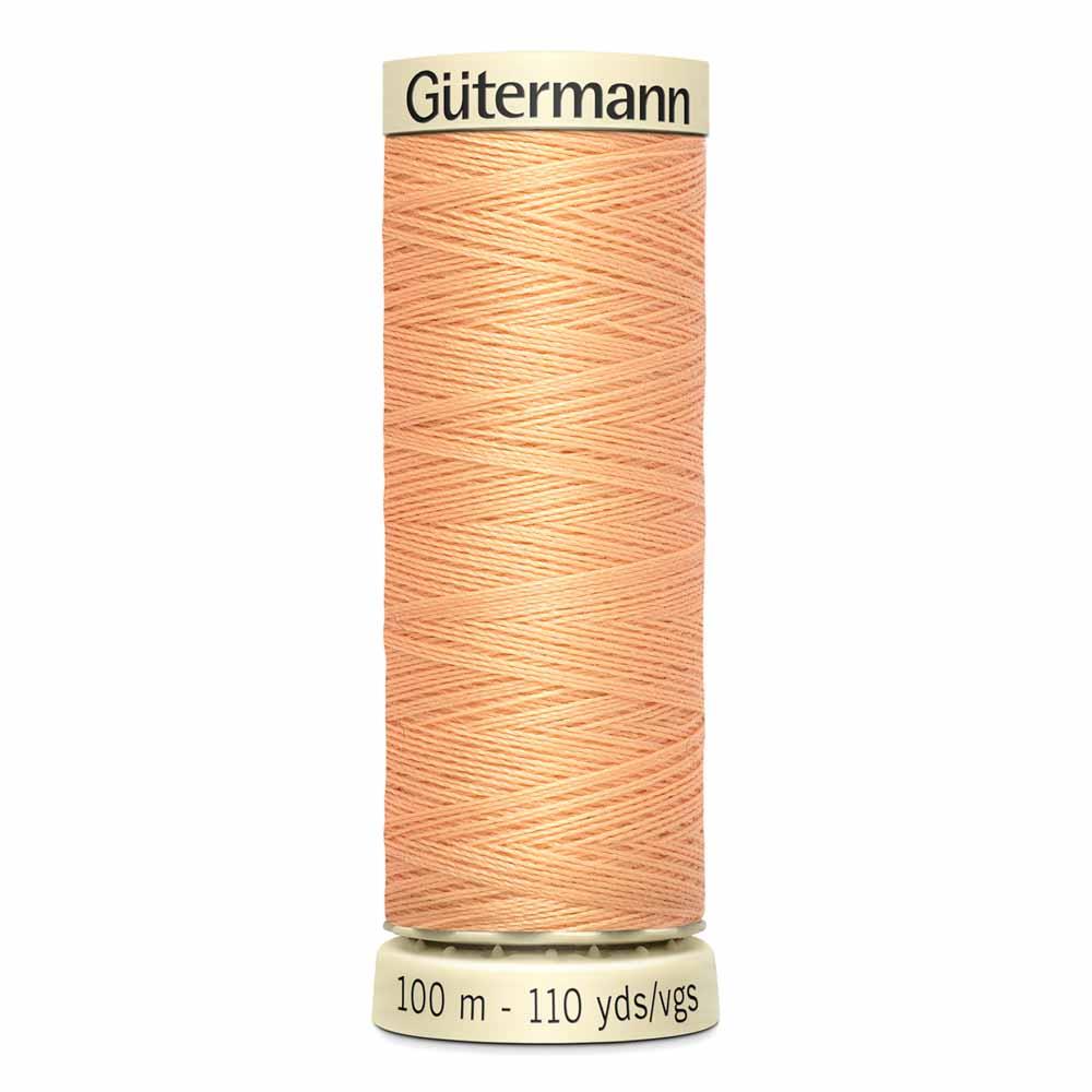 Gutermann thread, polyester, 100m, #459, Powder Peach