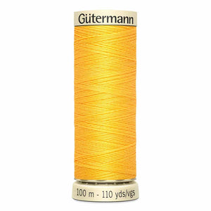 Gutermann thread, polyester, 100m, #855, Saffron