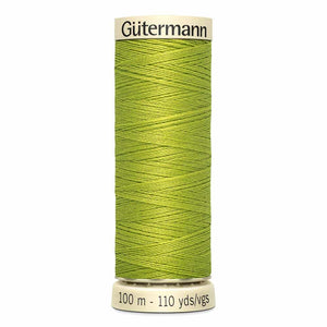 Gutermann thread, polyester, 100m, #711, Dark Avocado
