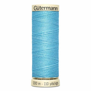 Gutermann thread, polyester, 100m #209 Powder Blue