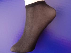 FootSox Disposable Sockettes 20 pack (10 pair) - Black