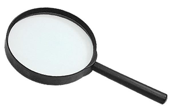 Large, Magnifying Glass on feet, Circle