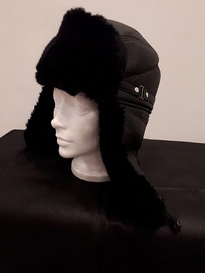 Butterfly Fashion Faux Leather Aviator Hat