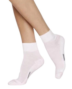 Bleuforet Comfort Sport Ankle Socks in White