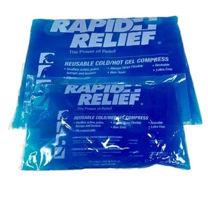 Rapid Relief Reusable Hot/Cold Gel Compresses - Small - 24 Box