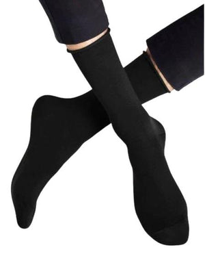Bleuforet Men's Roll-Top Egyptian Cotton Socks